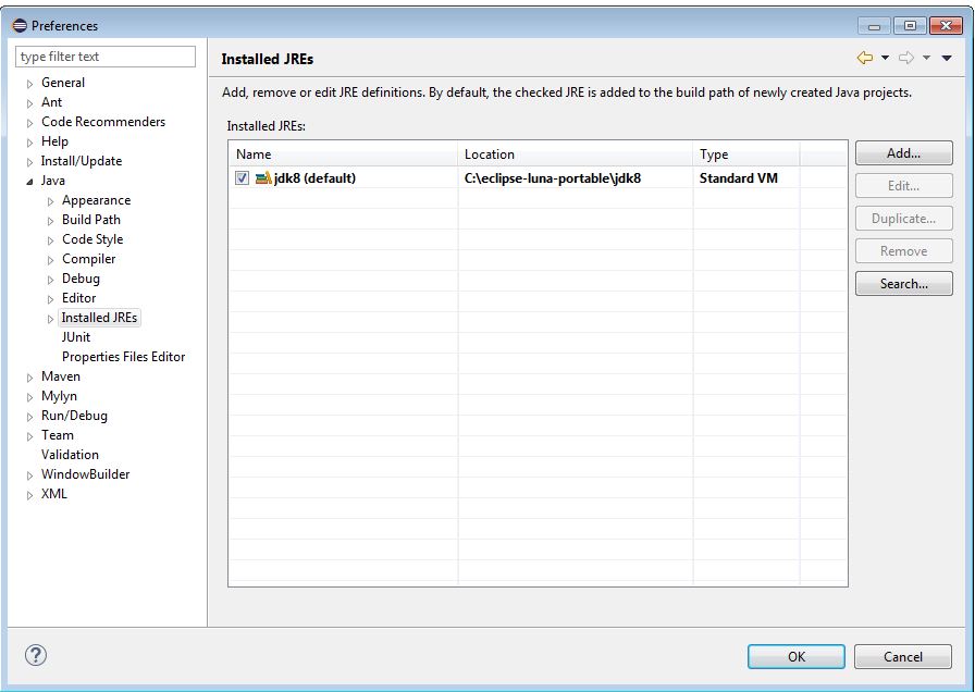 Configuração concluída